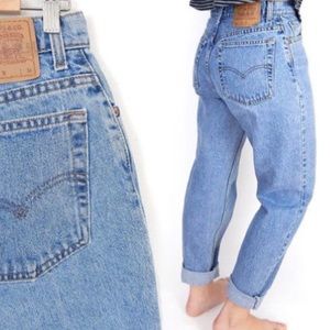 90's Vintage Red Tab Levi's 551 Jeans Sz 10 Med